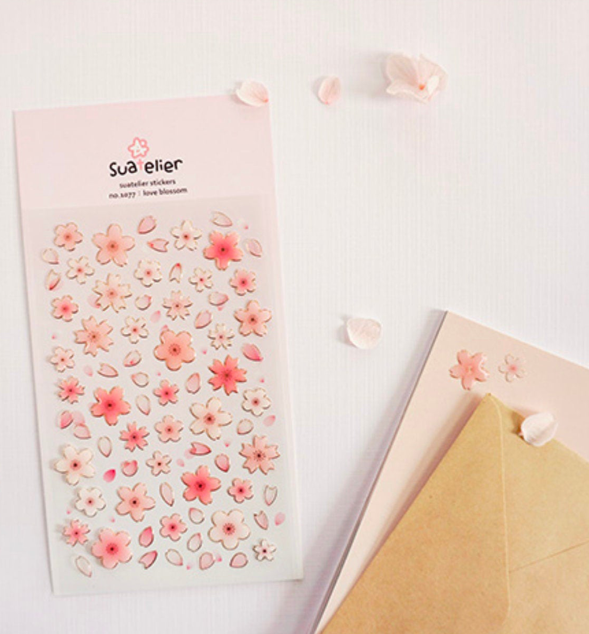 Suatelier stickers - love blossom