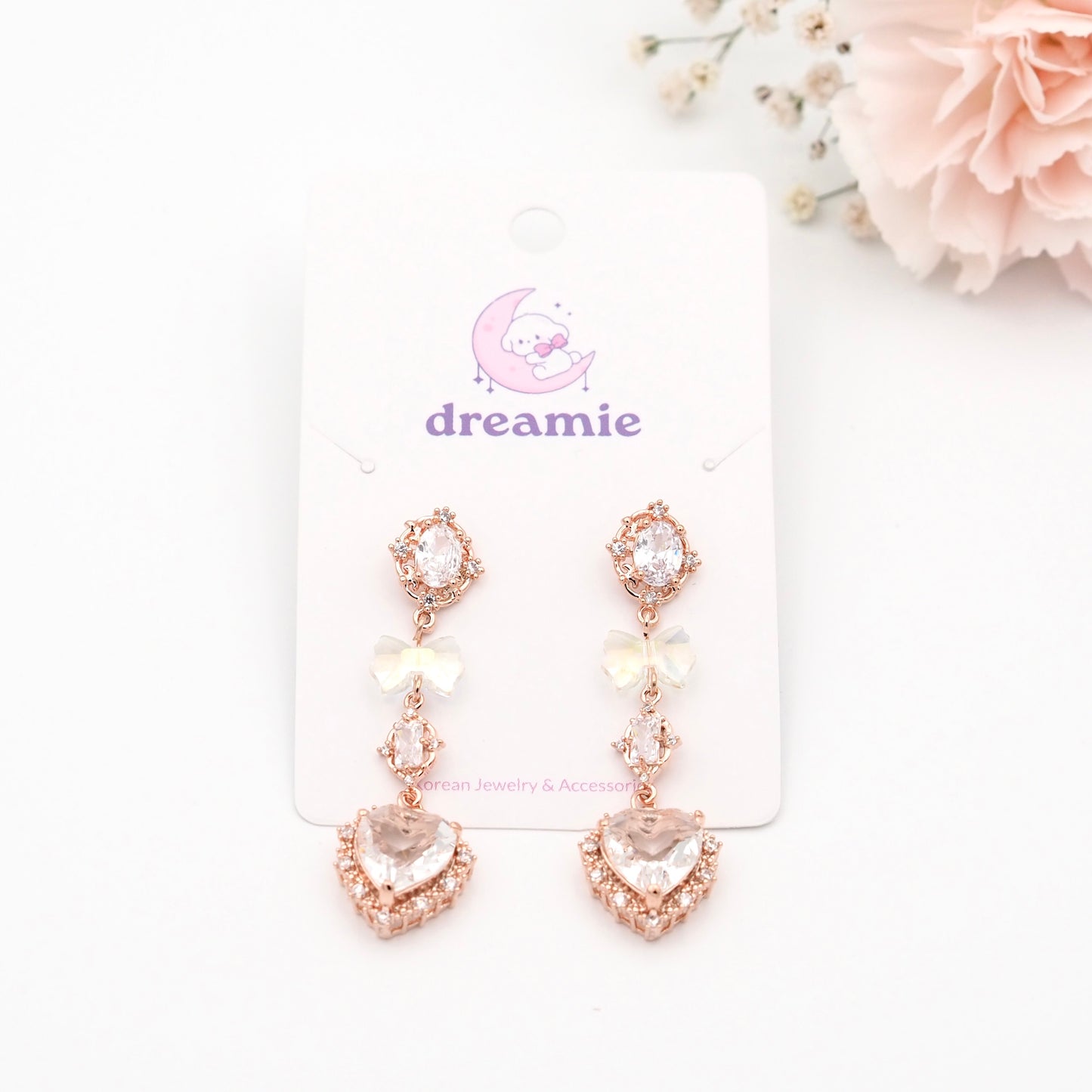 Falling Heartbeat Earrings