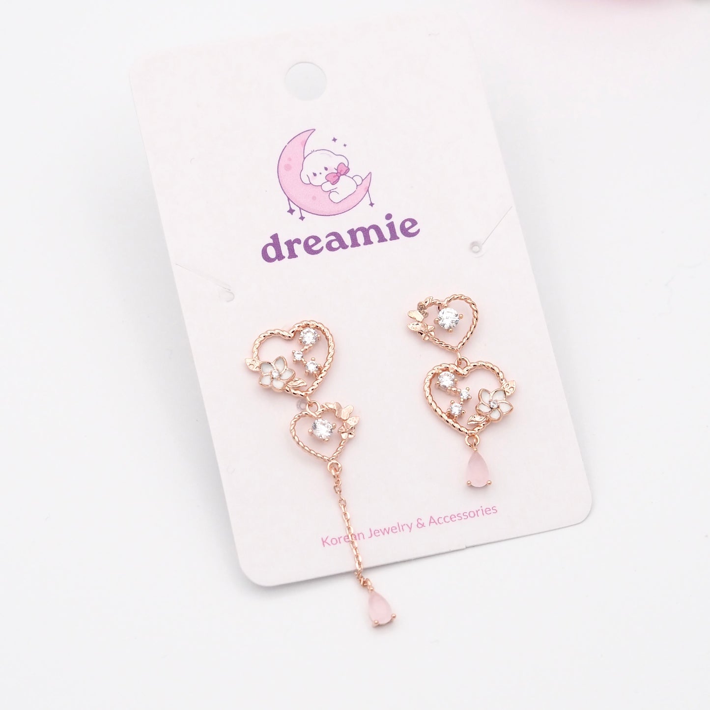 Rosé Bloomfly Earrings
