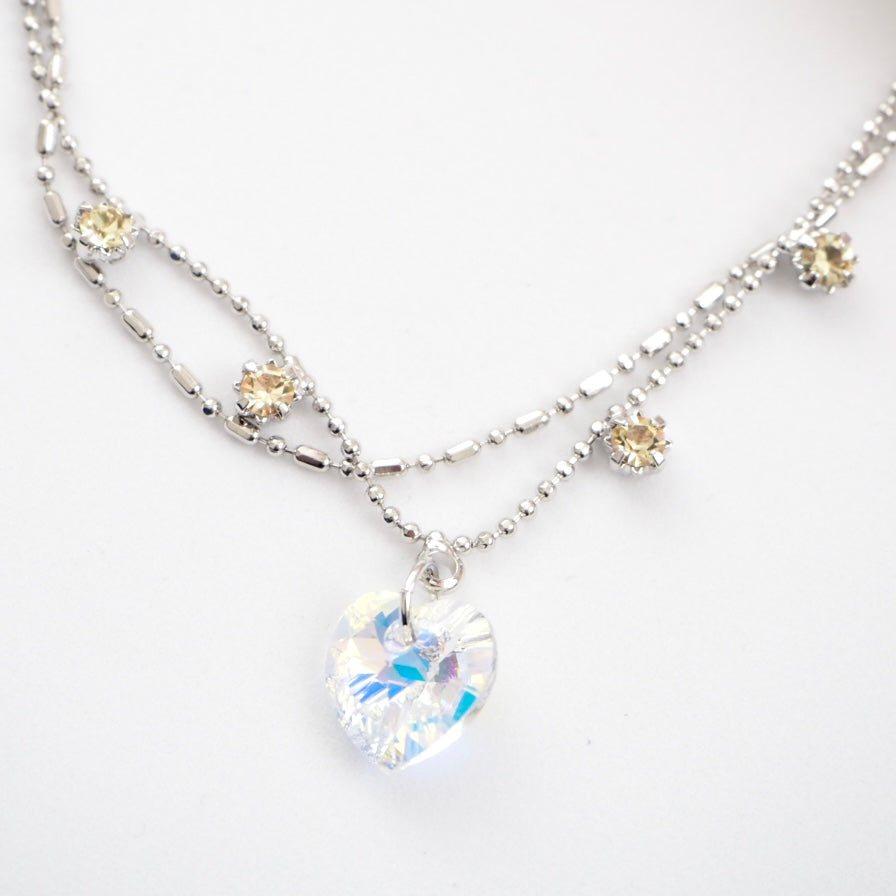 Twinkling Love Layered Necklace