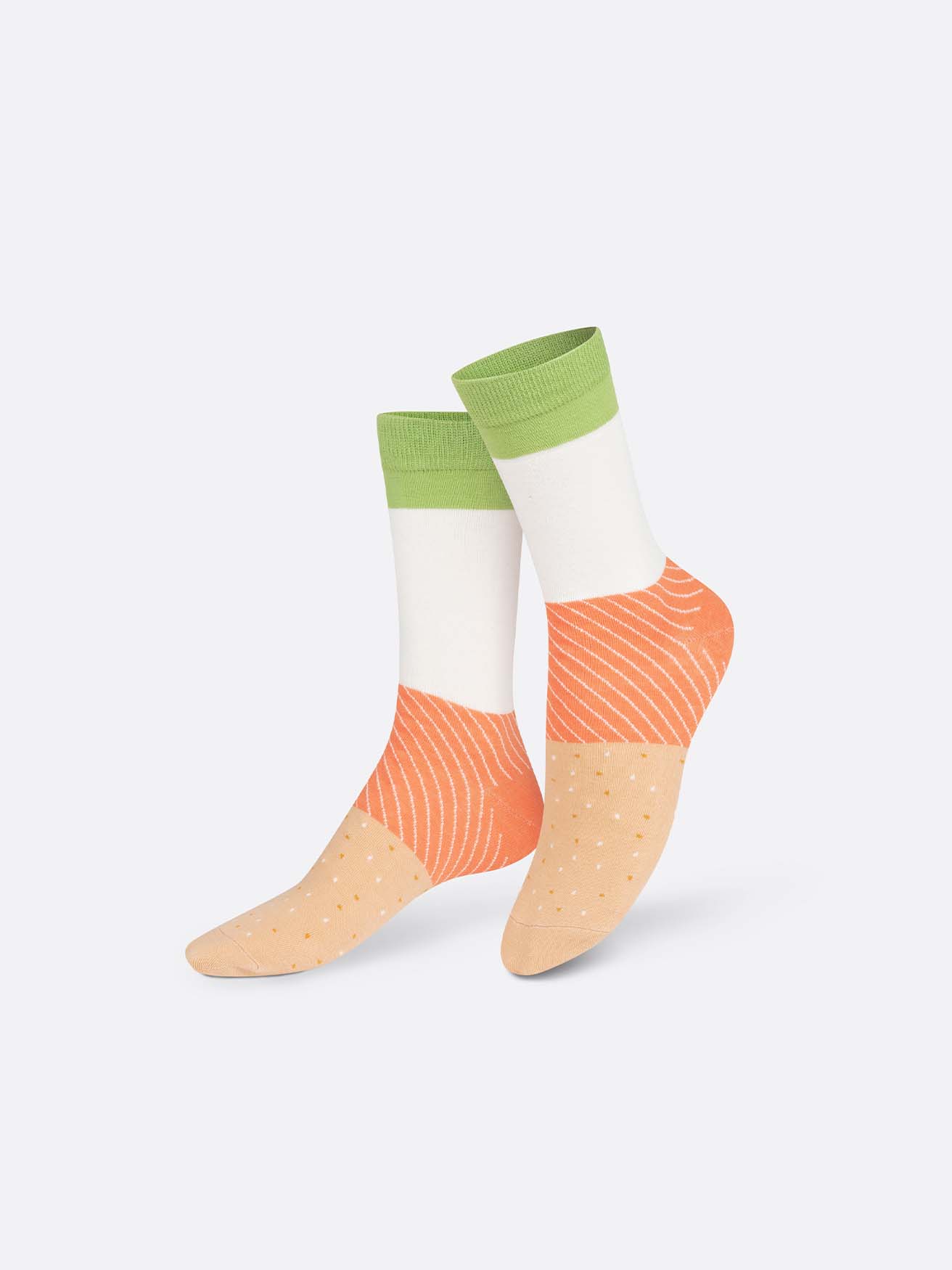 Socks - Salmon Bagel