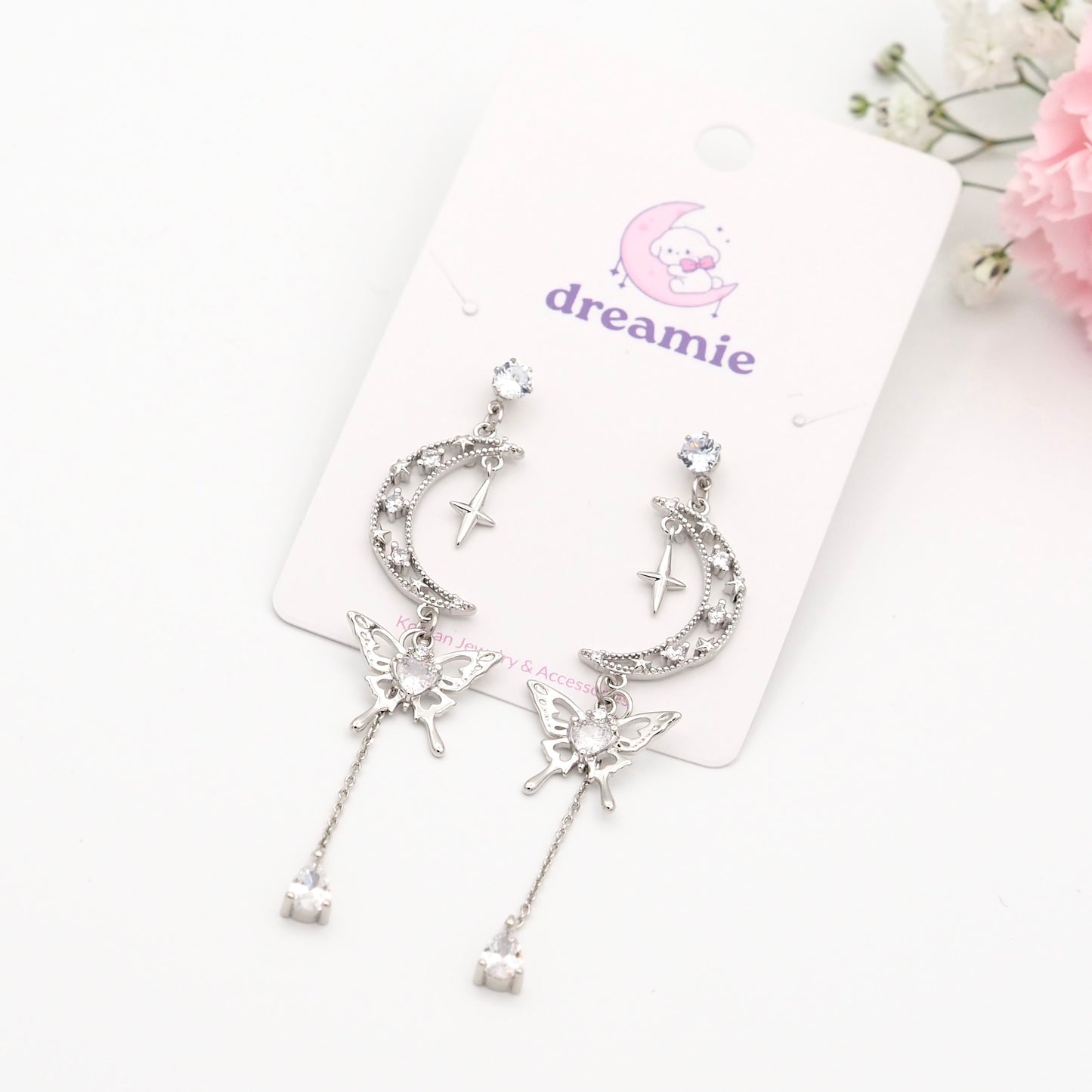 Midnight Flutter Earrings