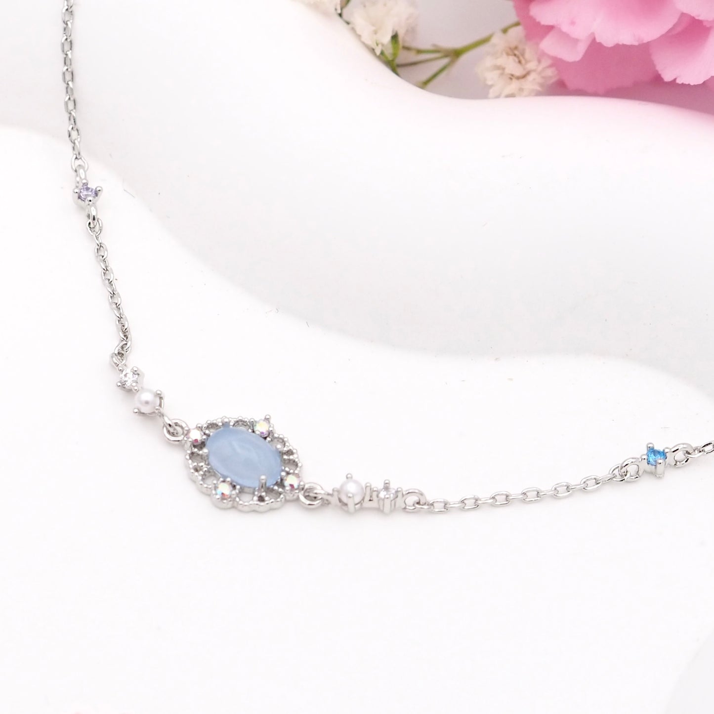 Blue Princess Cubic Bracelet