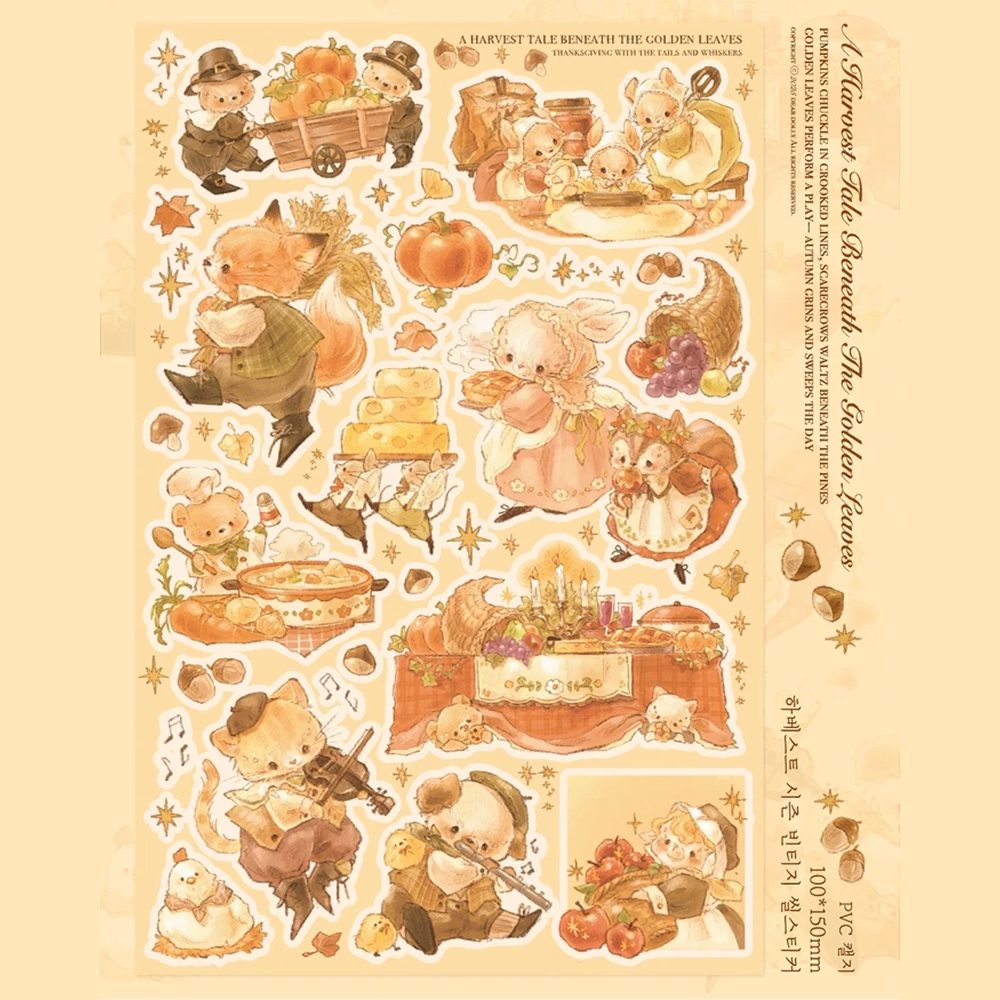 Dear Dolly - Harvest Season Stickers