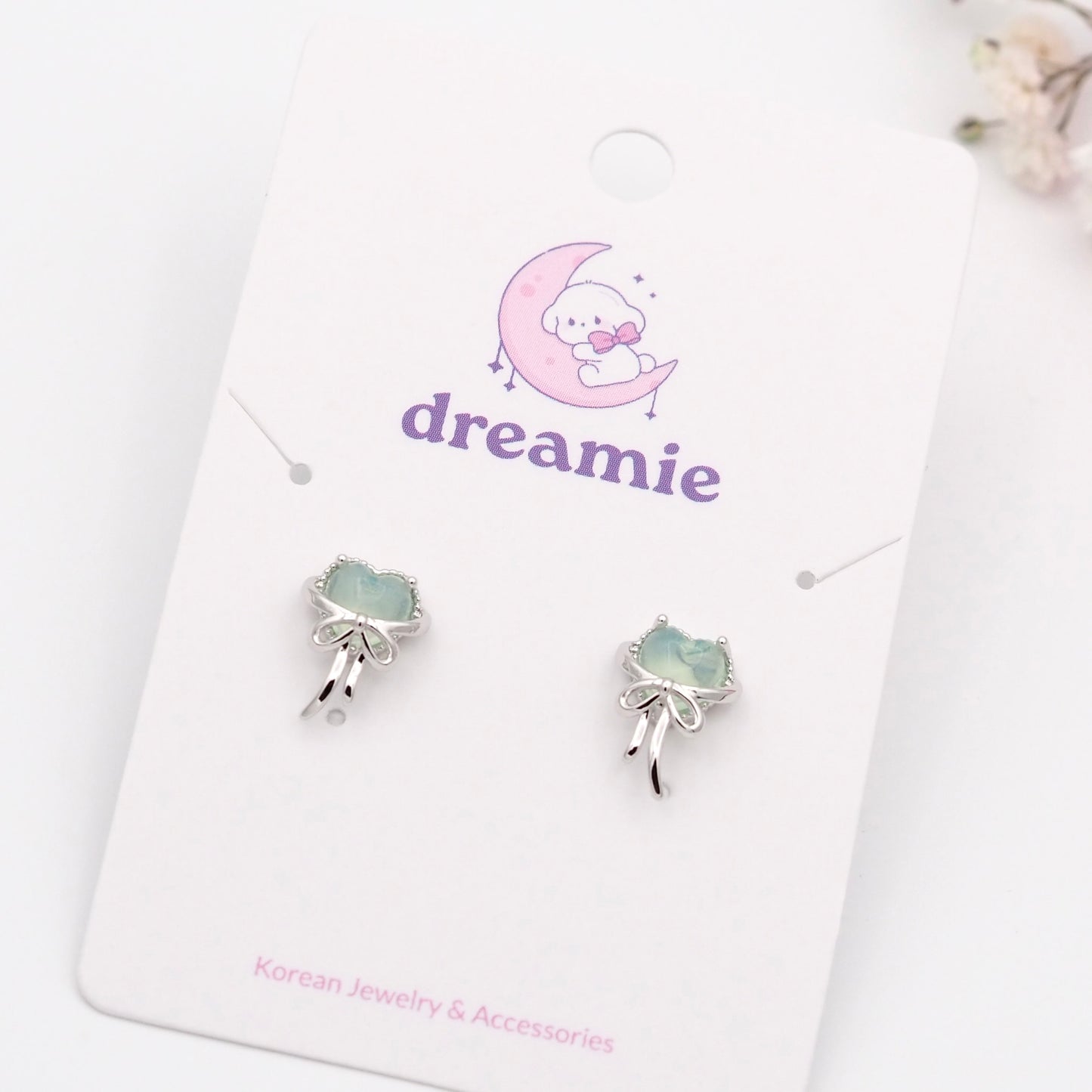 Mint Petit Amour Earrings