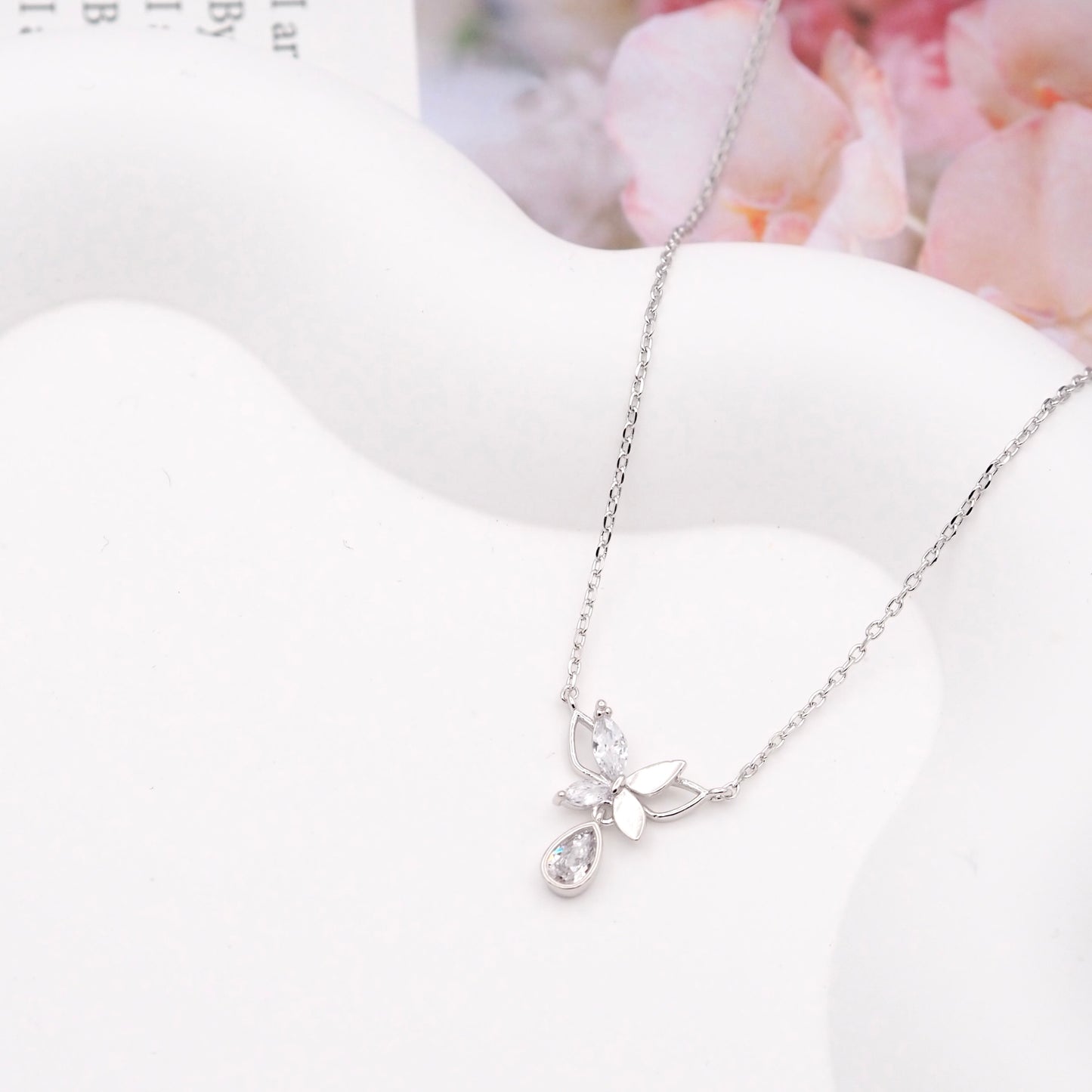 Sparkle Wings Necklace