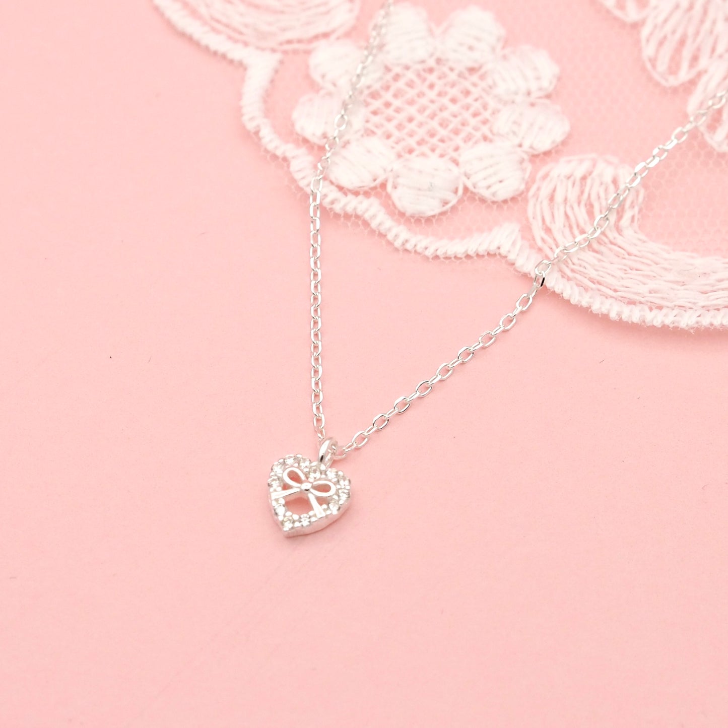 925 Silver Glow of Love Necklace