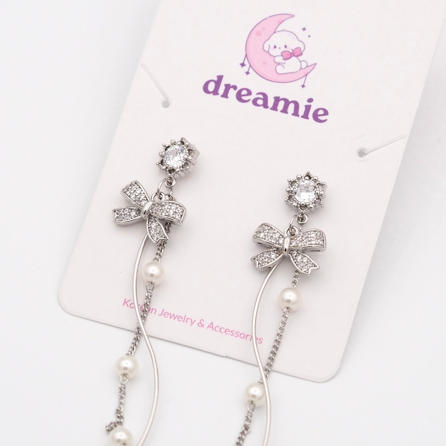 Twilight Ribbon Drop Earrings