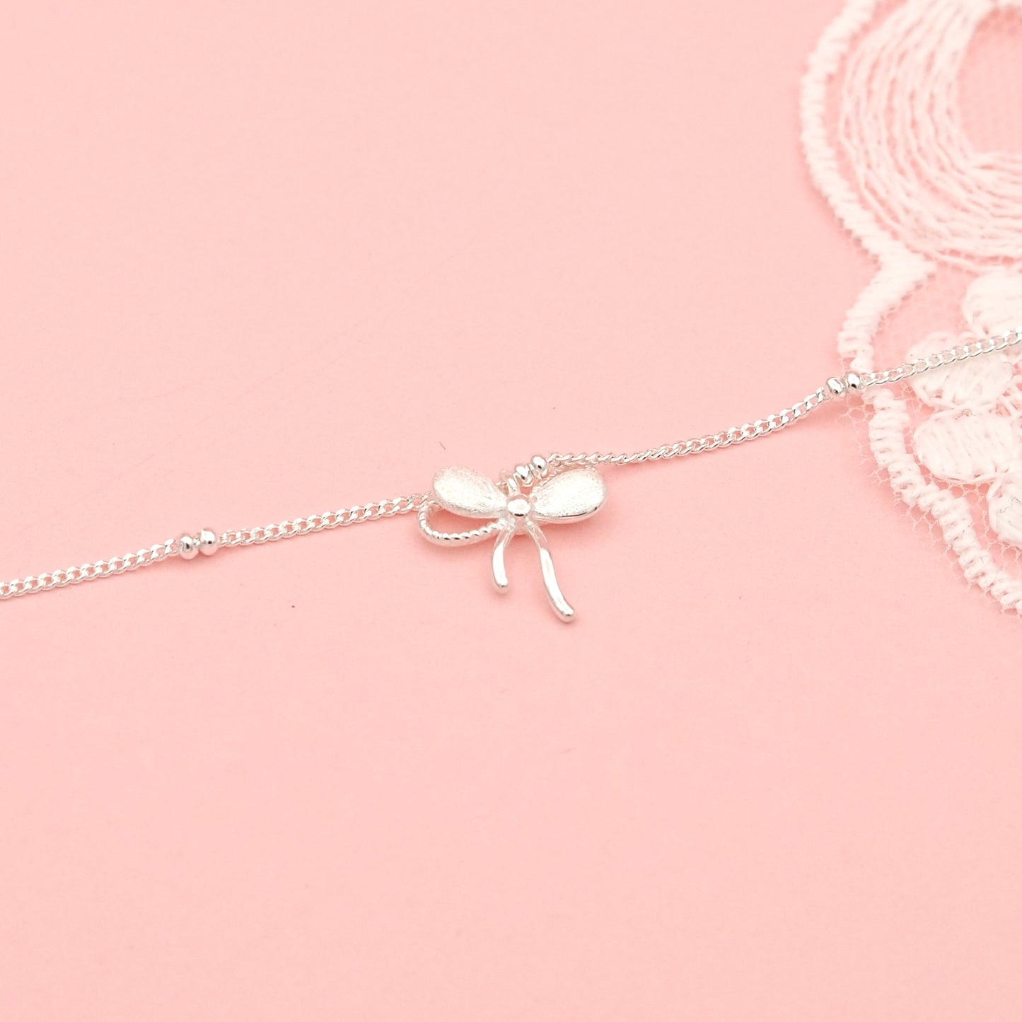 Silver 925 Darling Bow Bracelet