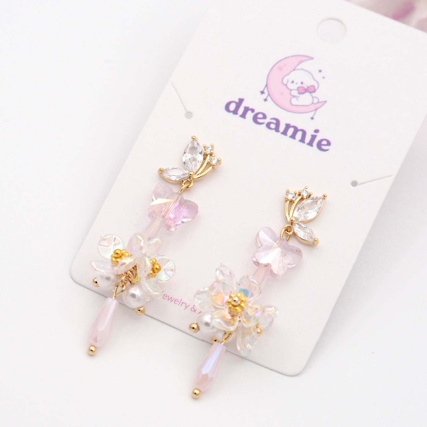 Crystal Bouquet Earrings