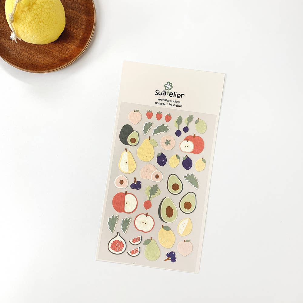Suatelier stickers - fresh fruit