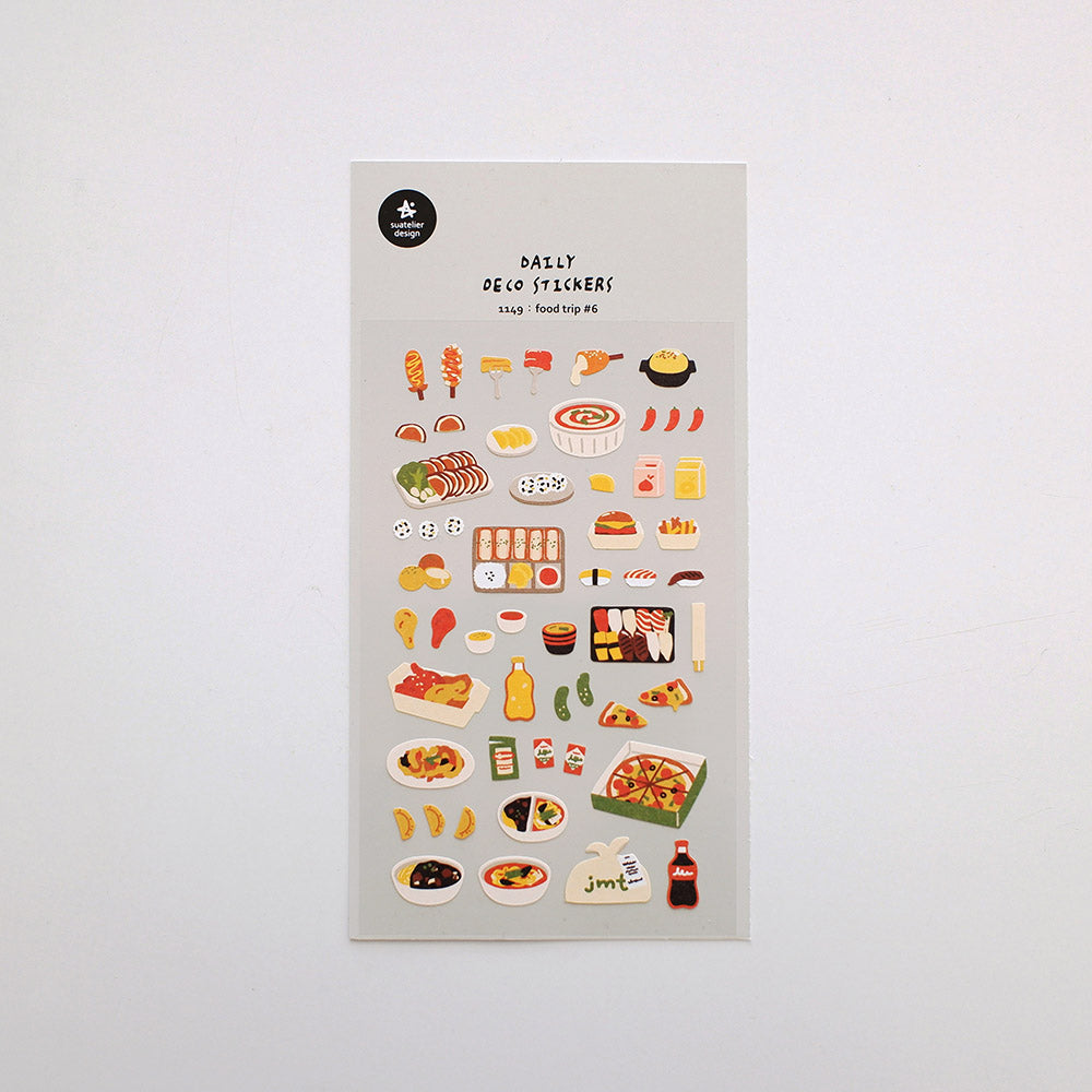 Suatelier stickers - Food trip #6