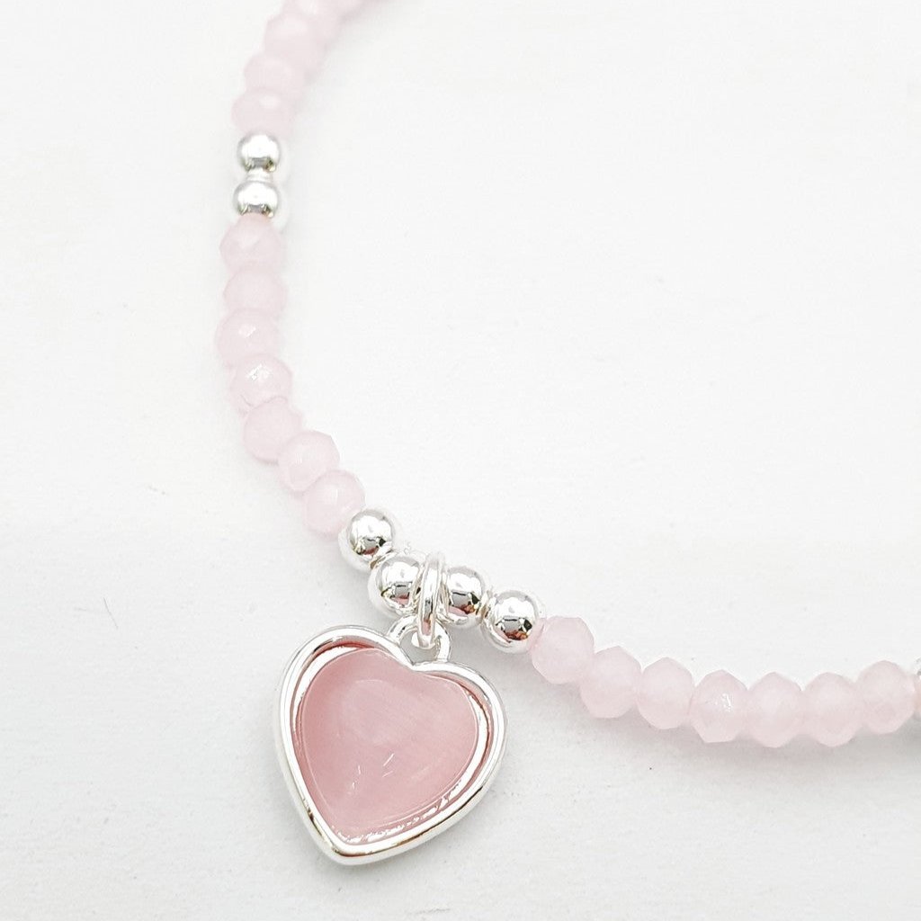 Blush Kiss Charm Bracelet - Dreamie - Bracelets