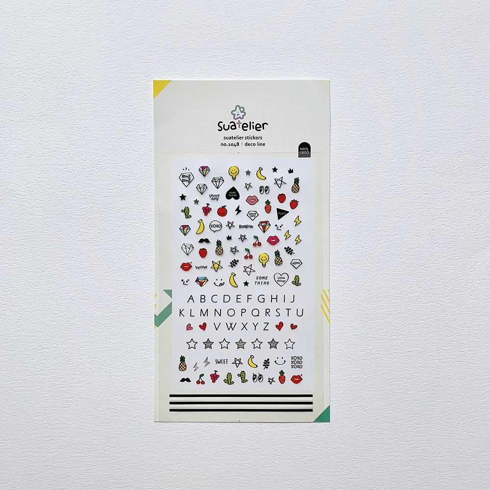 Suatelier stickers - Nail Deco Line