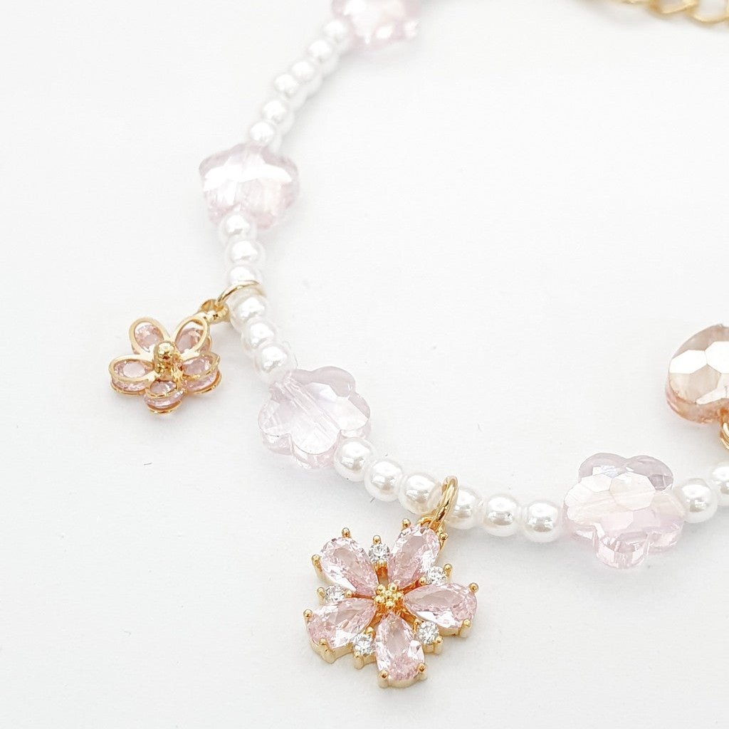 Cherry Blossom Serenade Bracelet - Dreamie - Bracelets