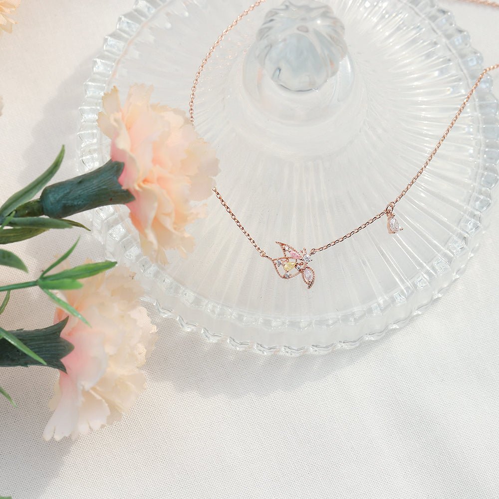 Colorful Butterfly Necklace - Dreamie - Necklace