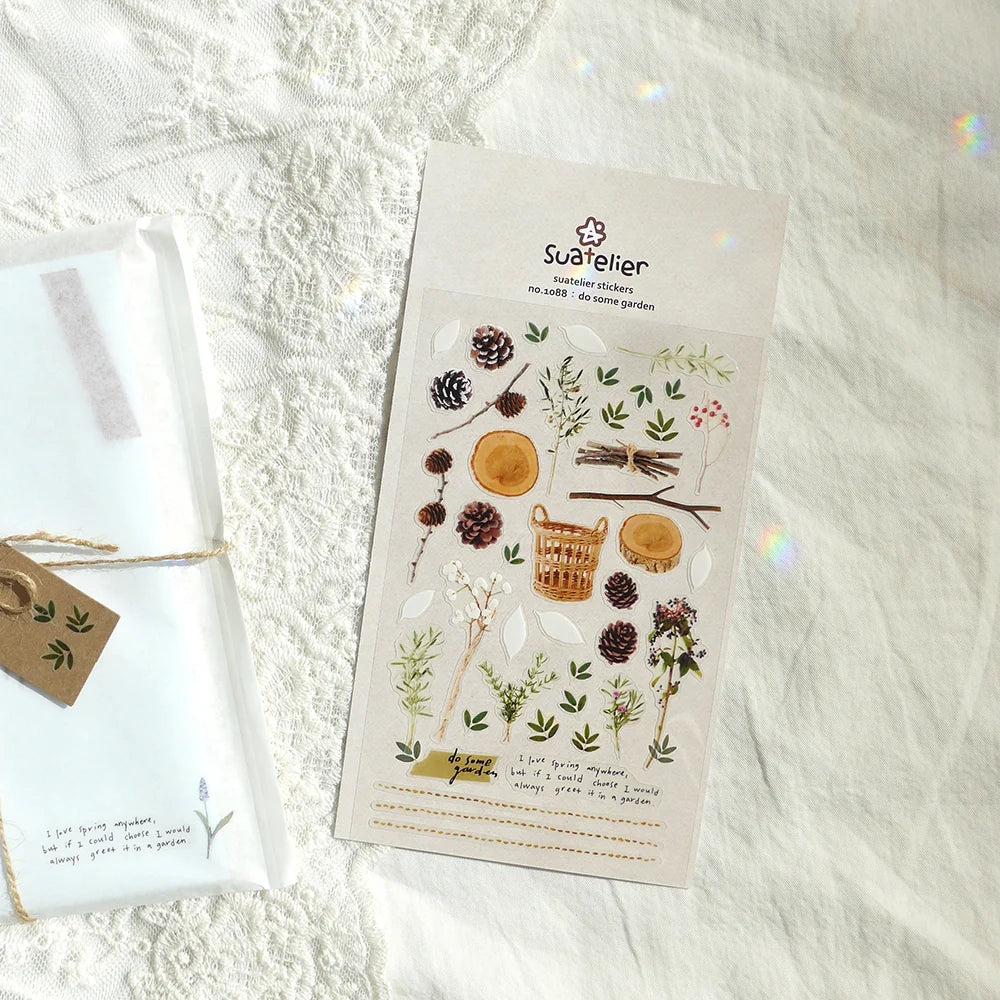 Suatelier stickers - Do some garden