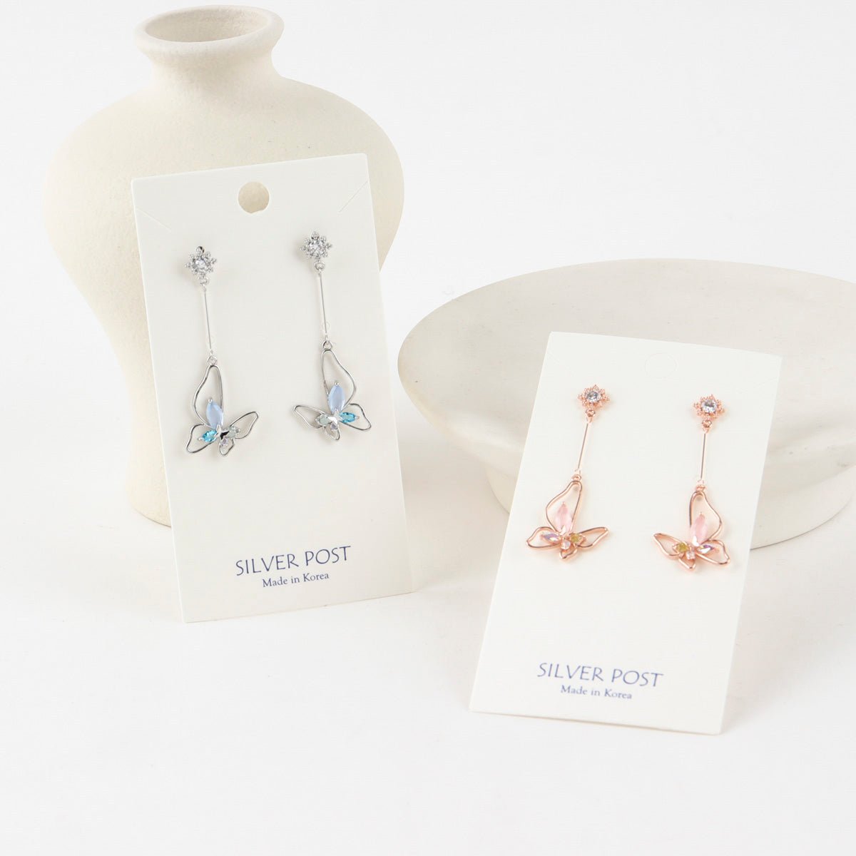 Dreamy Butterfly Drop Earrings - Dreamie - Earrings