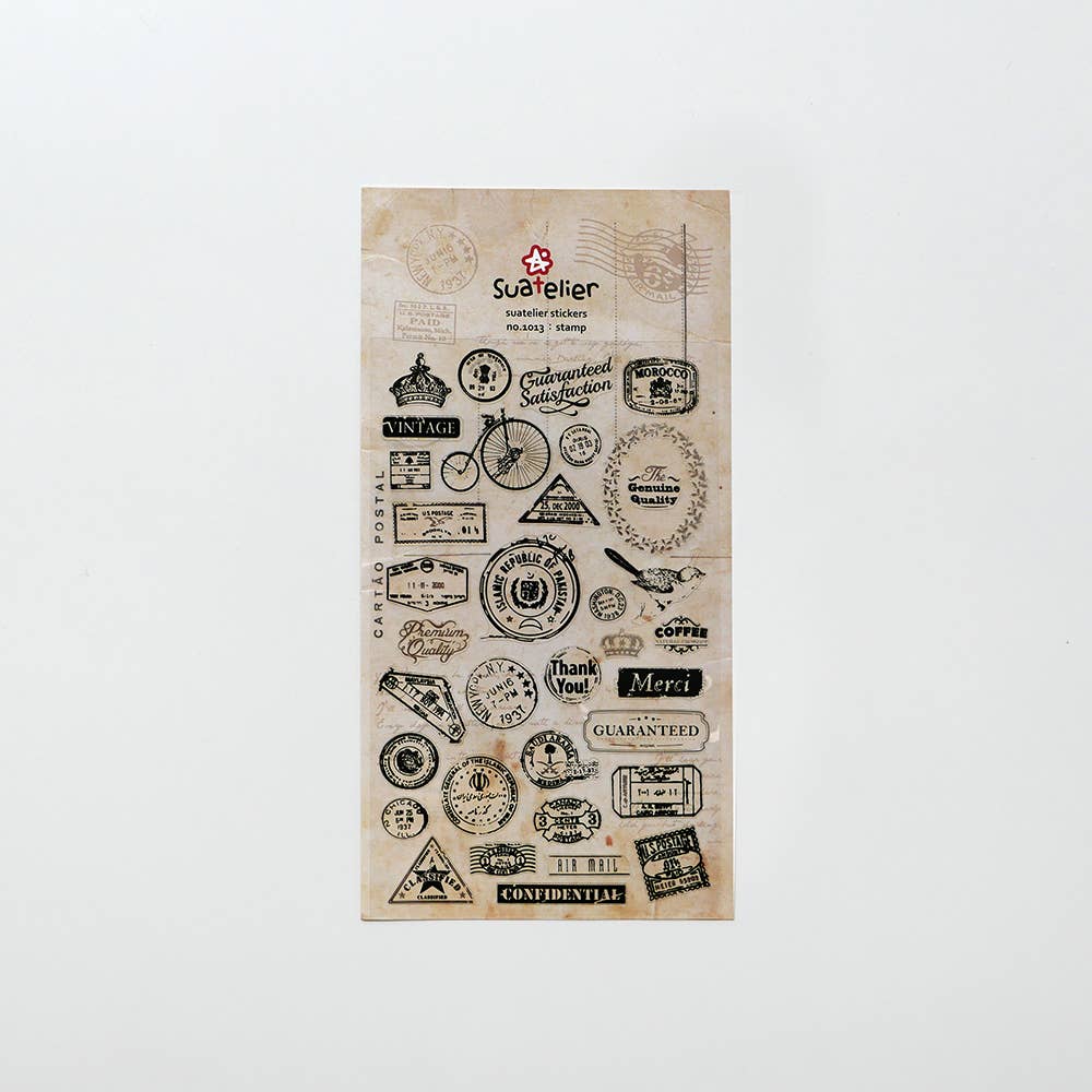 Suatelier stickers - Stamp