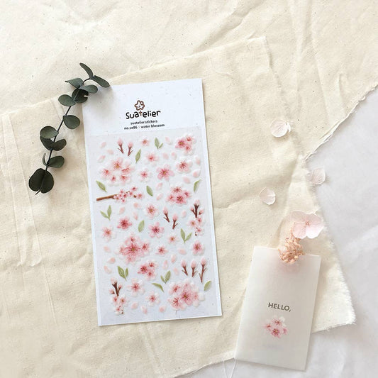 Suatelier stickers - Water blossom