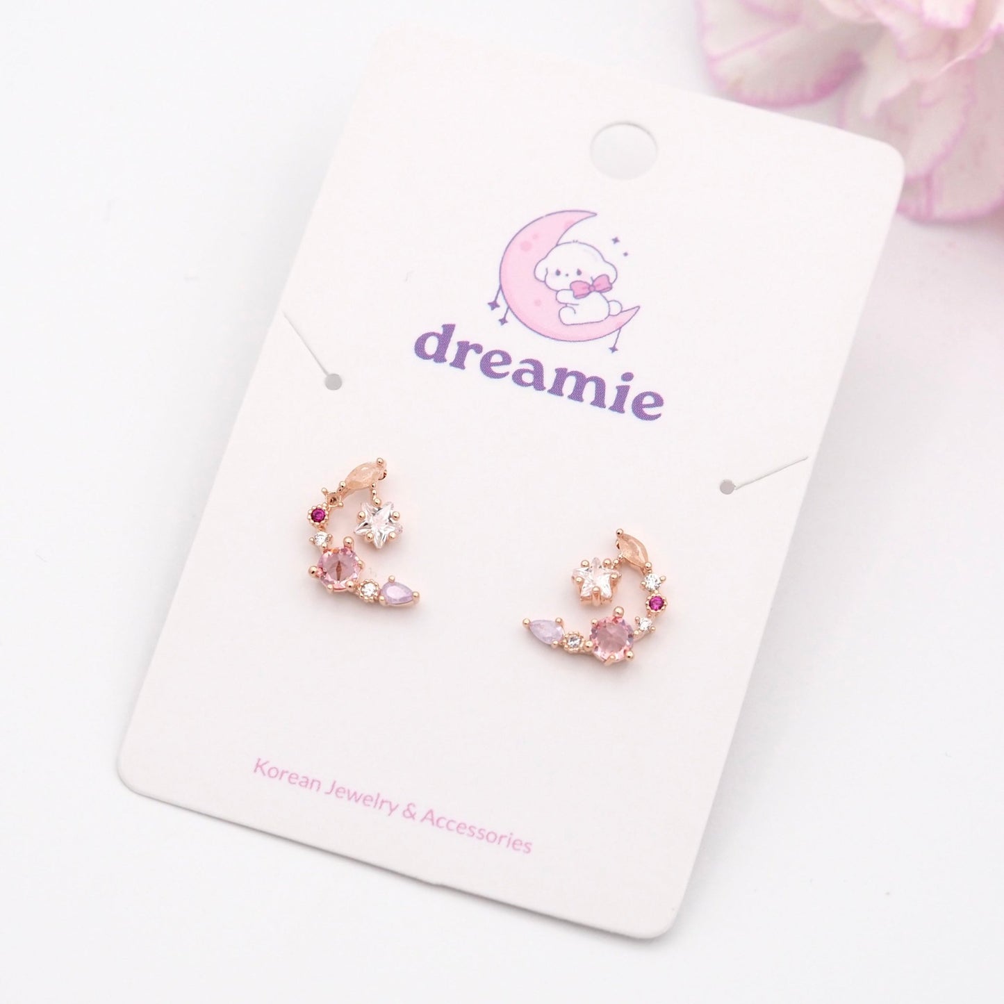 Midnight Blush Earrings - Dreamie - Earrings