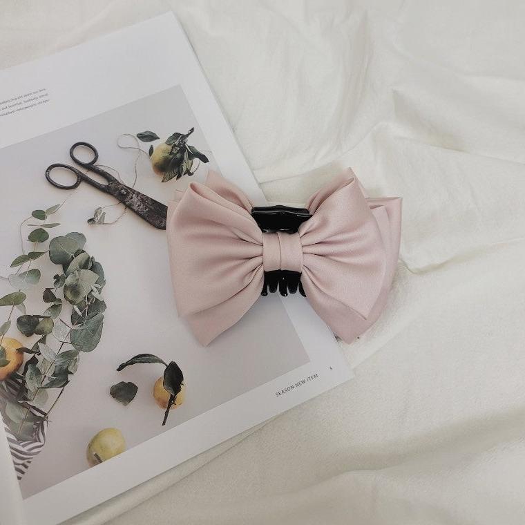 Satin Ribbon Hair Claw