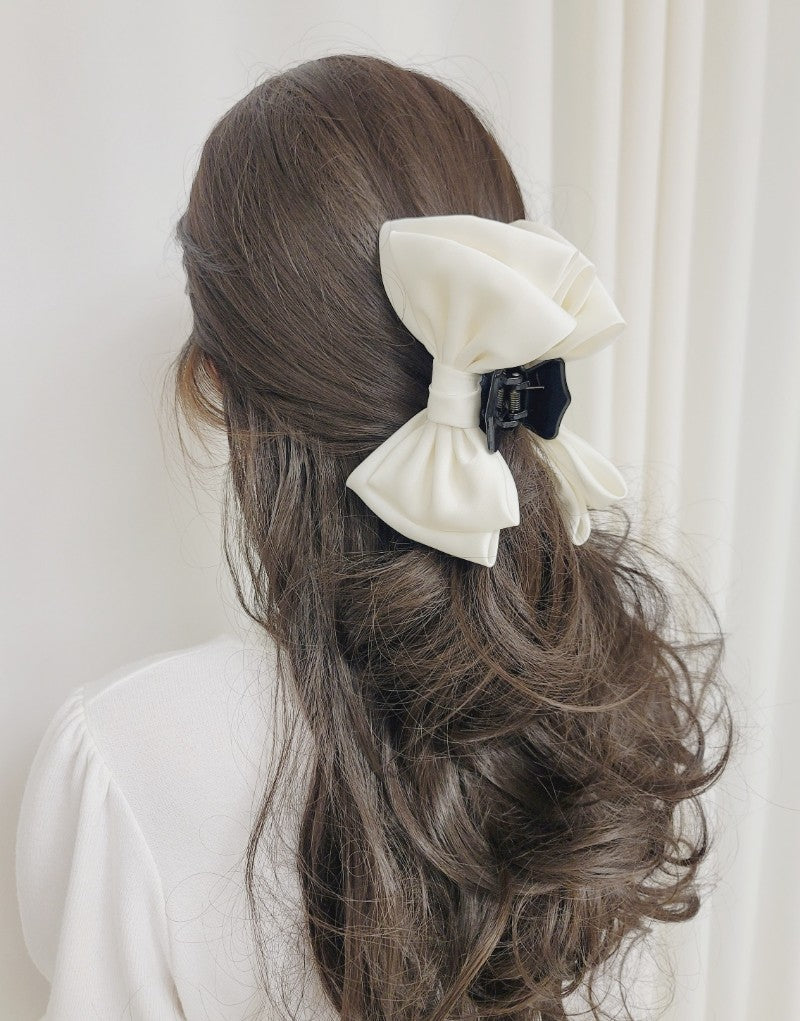 Satin Ribbon Hair Claw