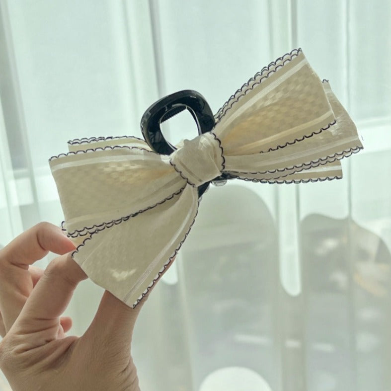 Lace Ribbon Hair Claw