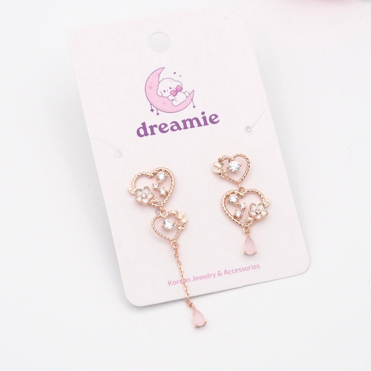 Rose gold earrings - Dreamie