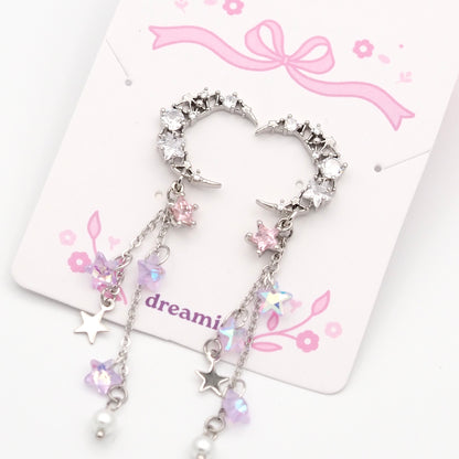 Rosy Starlight Earrings