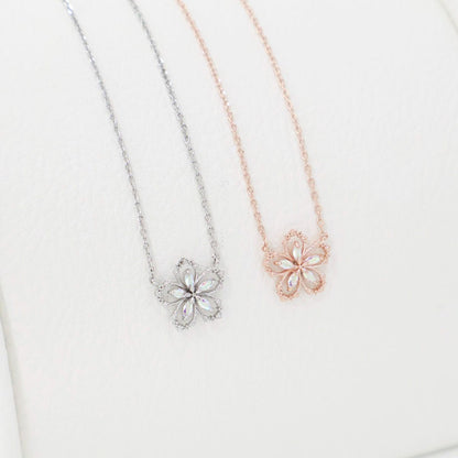 Petal Wish Charm Necklace