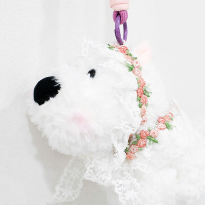 Wedding Woof Keyring
