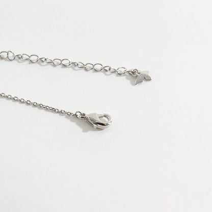 Sparkling Ribbon Necklace