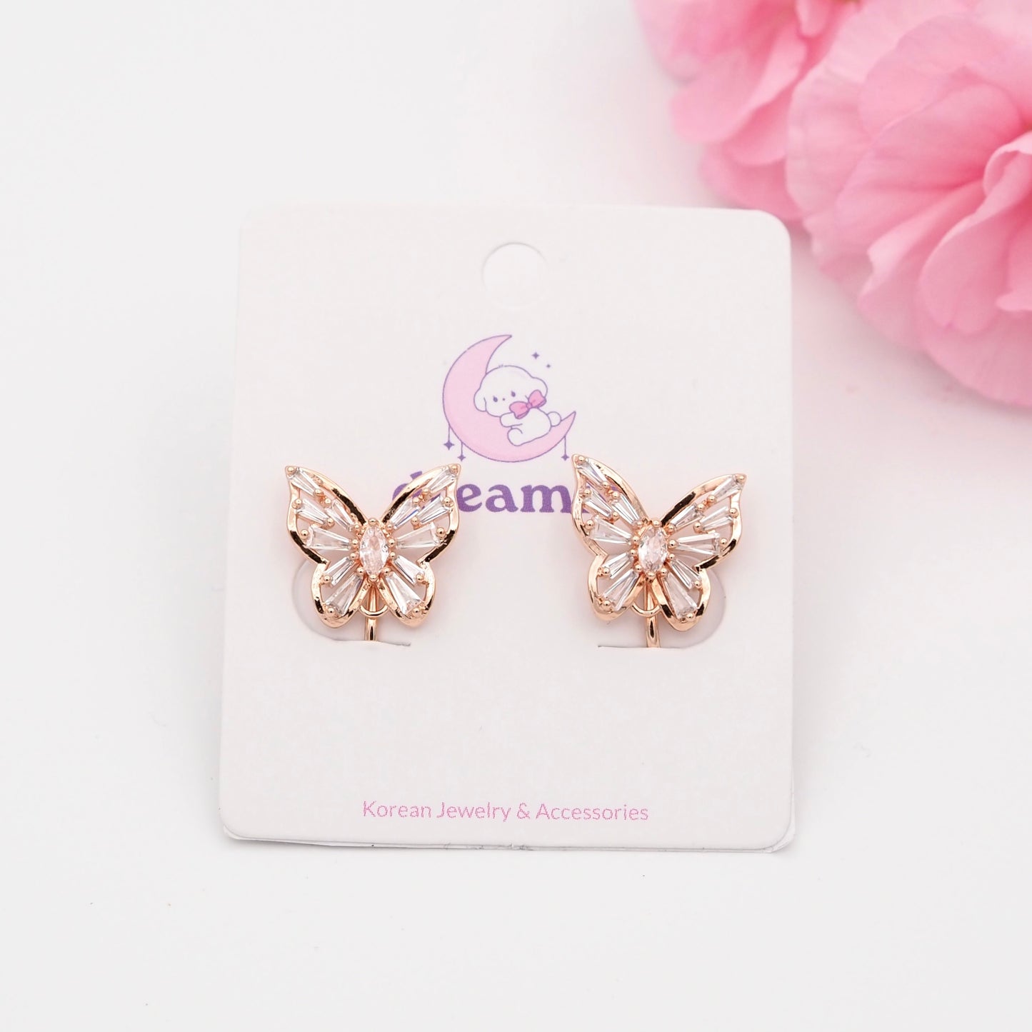 Twinkle Wings Clip-on Earrings