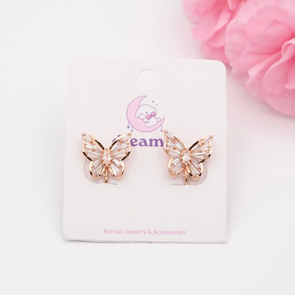 Twinkle Wings Clip-on Earrings