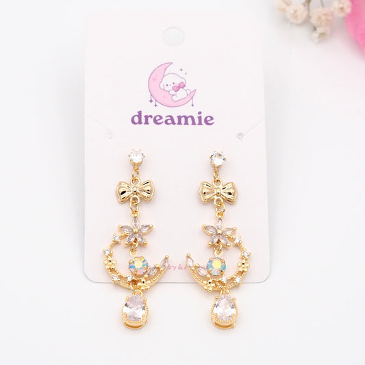 Dream Bow Glow Earrings