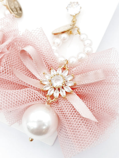 Ribbon Chantilly Earrings