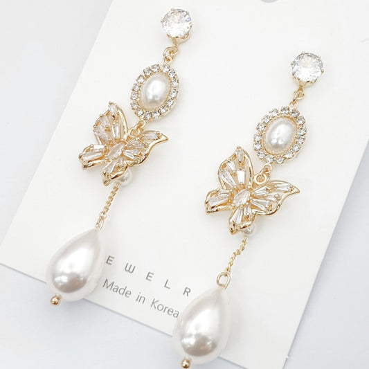Pearlwing Muse Earrings