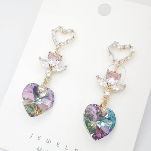 Heartstrings Charm Earrings
