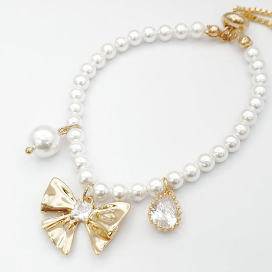 Golden Ribbon Bracelet