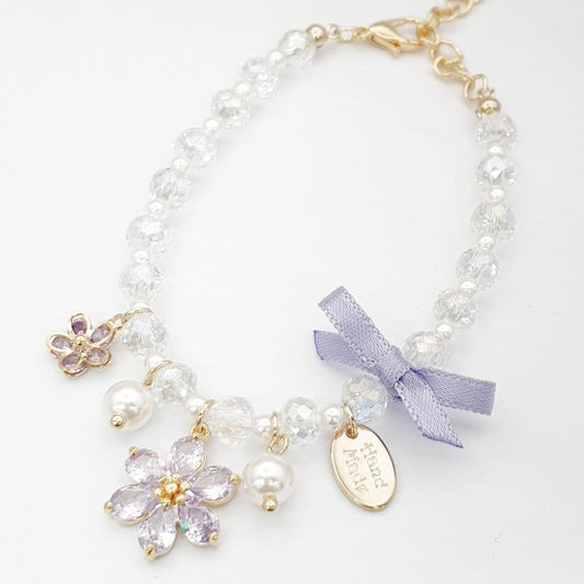 Purple Petal Spark Bracelet