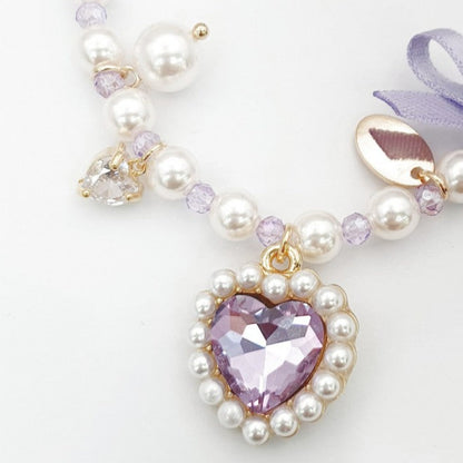 Pearl Glow in Lavender Bracelet