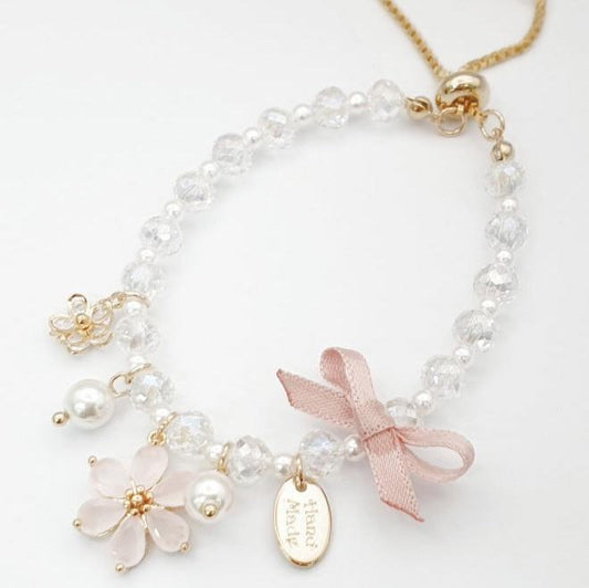 Rosy Petal Spark Bracelet