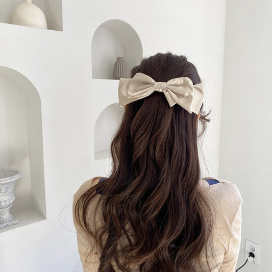 Satin Ribbon Hair Clip