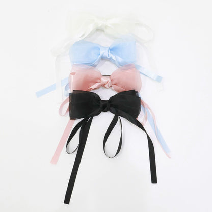 Cloudy Ribbon Hair Clip