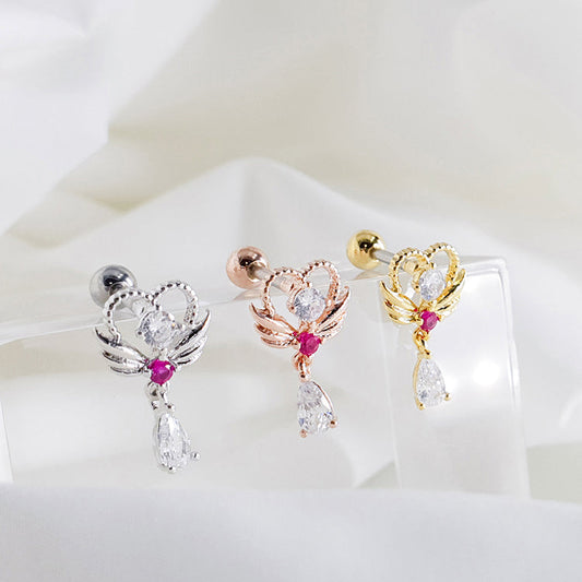 Moon Sailor Love Wings Piercing