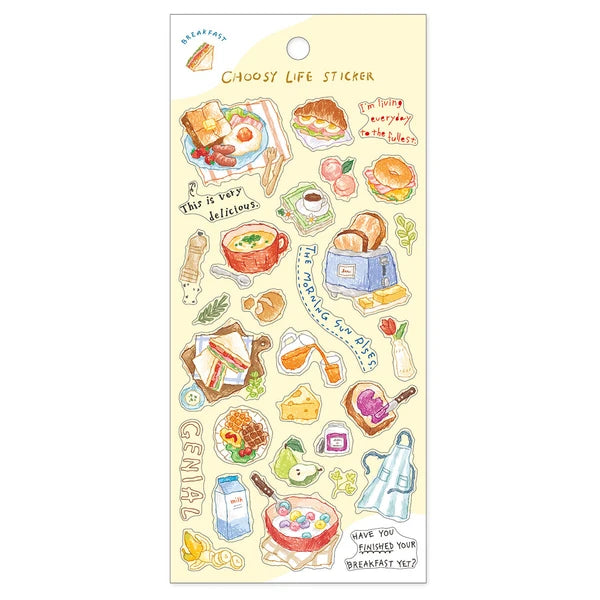 Breakfast Life Sticker