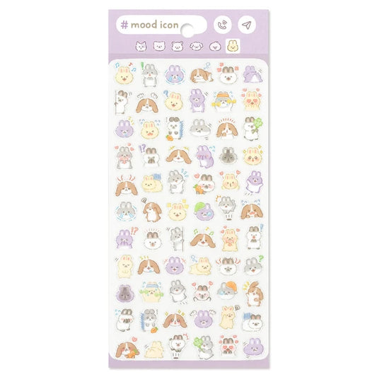 Bunny Mood Stickers