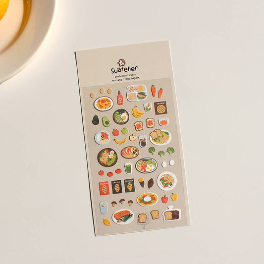 Suatelier stickers - Food Trip #5