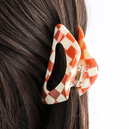 Candy Check Hair Claw